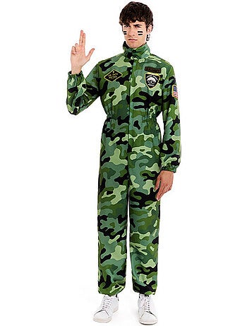 Disfraz de Militar Camuflaje
