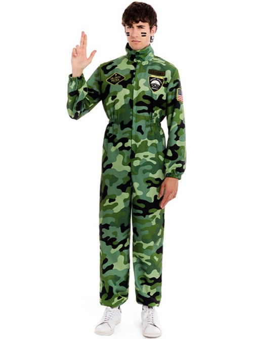 Disfraz de Militar Camuflaje - Kiabi