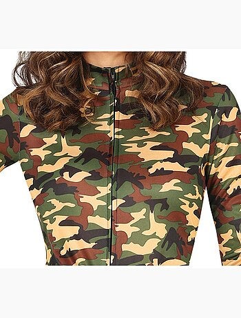 Disfraz de Militar Soldado de camuflaje