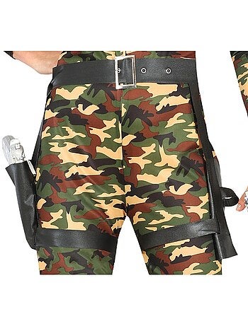 Disfraz de Militar Soldado de camuflaje
