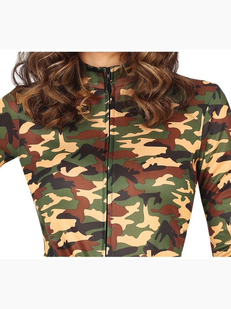Disfraz de Militar Soldado de camuflaje Multicolor - Kiabi