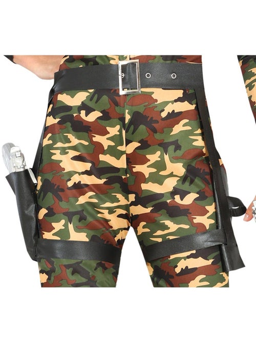 Disfraz de Militar Soldado de camuflaje - Kiabi