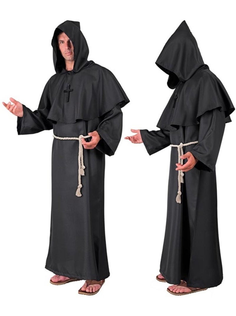 Disfraz de Monje Oscuro Multicolor - Kiabi