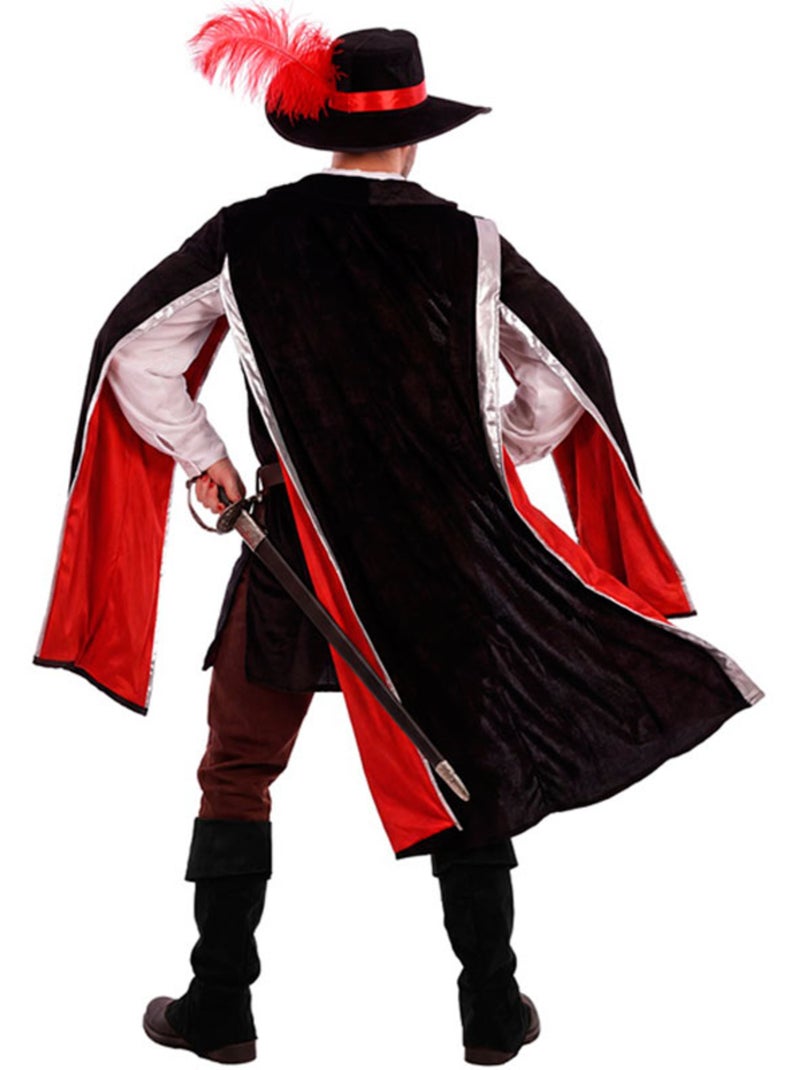 Disfraz de mosquetero elegante para hombre Multicolor - Kiabi