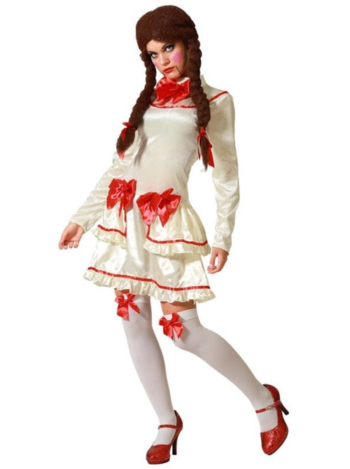 Disfraz de muñeca de porcelana para mujer - Kiabi