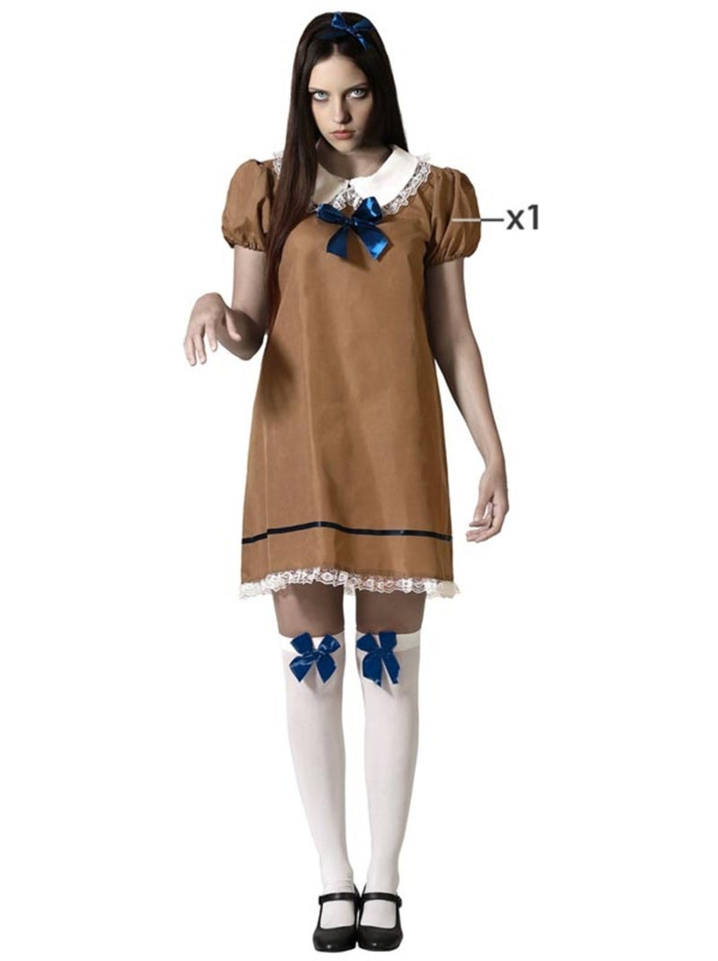 Disfraz de muñeca megan para mujer Multicolor - Kiabi