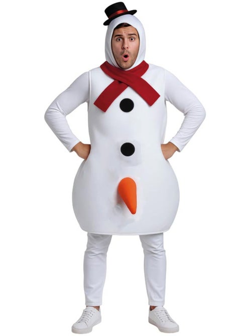 Disfraz de muñeco de nieve divertido para hombre - Kiabi