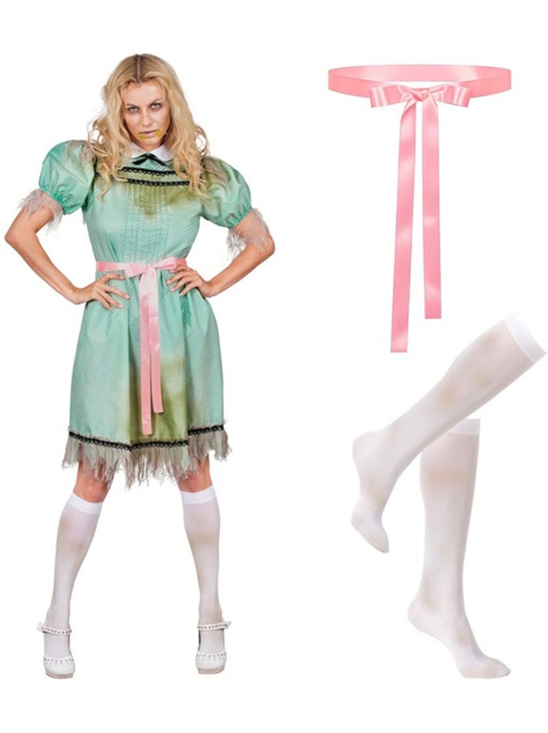 Disfraz de niña poseída para mujer Multicolor - Kiabi