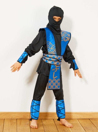Disfraz de ninja azul