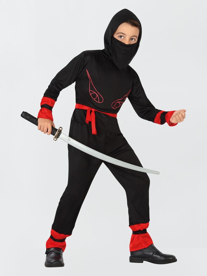 Disfraz de 'ninja' NEGRO - Kiabi