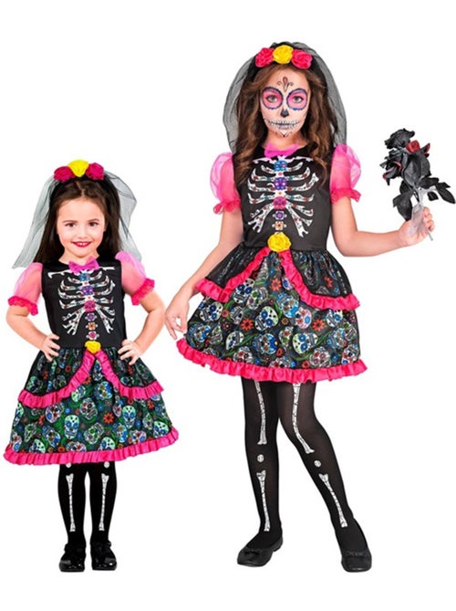 Disfraz de Novia Catrina Día de los Muertos - Kiabi