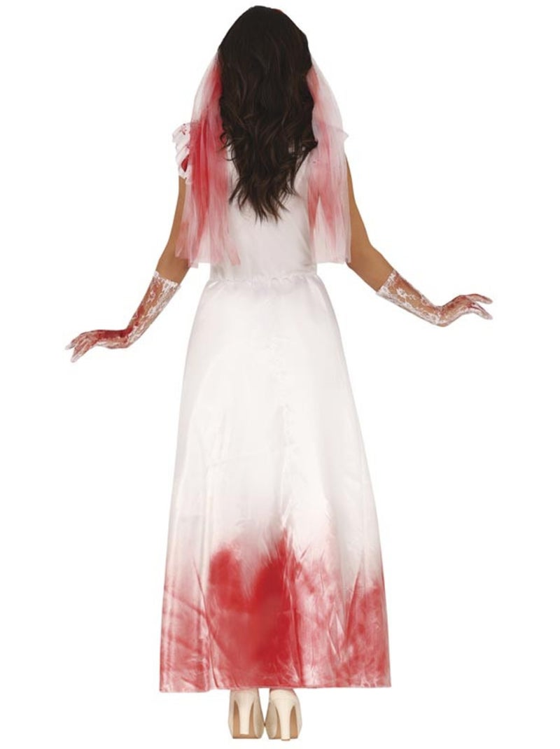 Disfraz de Novia Ensangrentada Multicolor - Kiabi