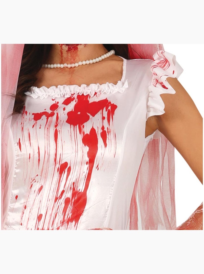 Disfraz de Novia Ensangrentada Multicolor - Kiabi