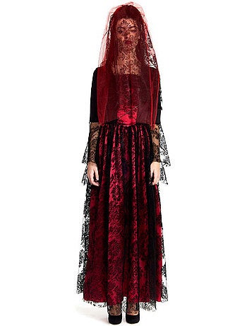 Disfraz de Novia Vampiresa Gótica