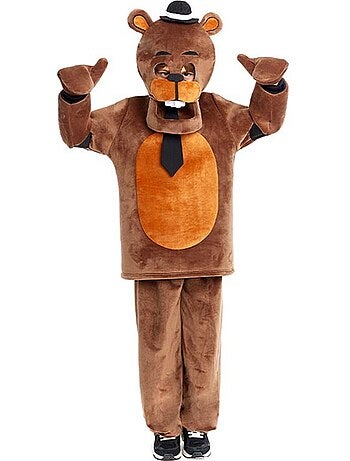 Disfraz de Oso de Peluche Terrorífico con guantes