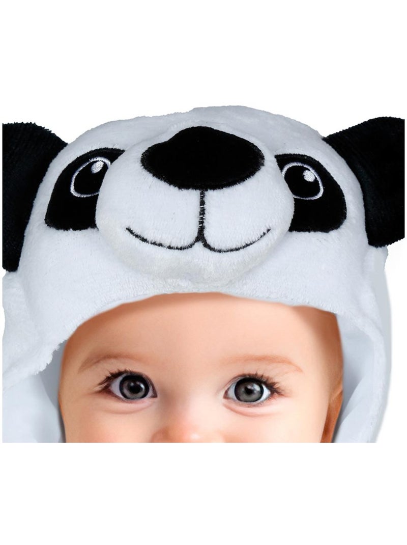 Disfraz de oso panda con capucha para bebé Multicolor - Kiabi