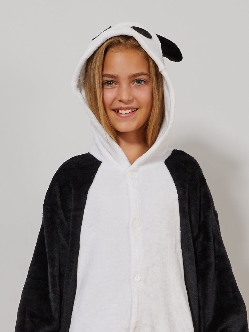 Ya que escalera mecánica Trascender Disfraz de oso panda - negro/blanco - Kiabi - 26.00€