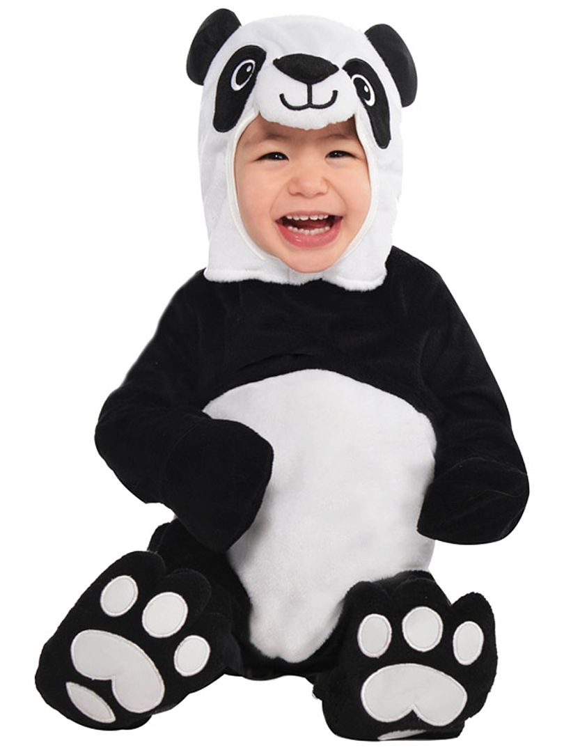 Disfraz de panda - negro/blanco - - 20.00€