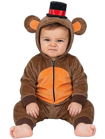 Disfraz de oso robot para bebé