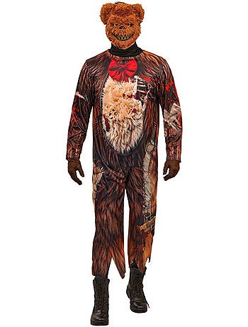 Disfraz de oso zombie con máscara para hombre
