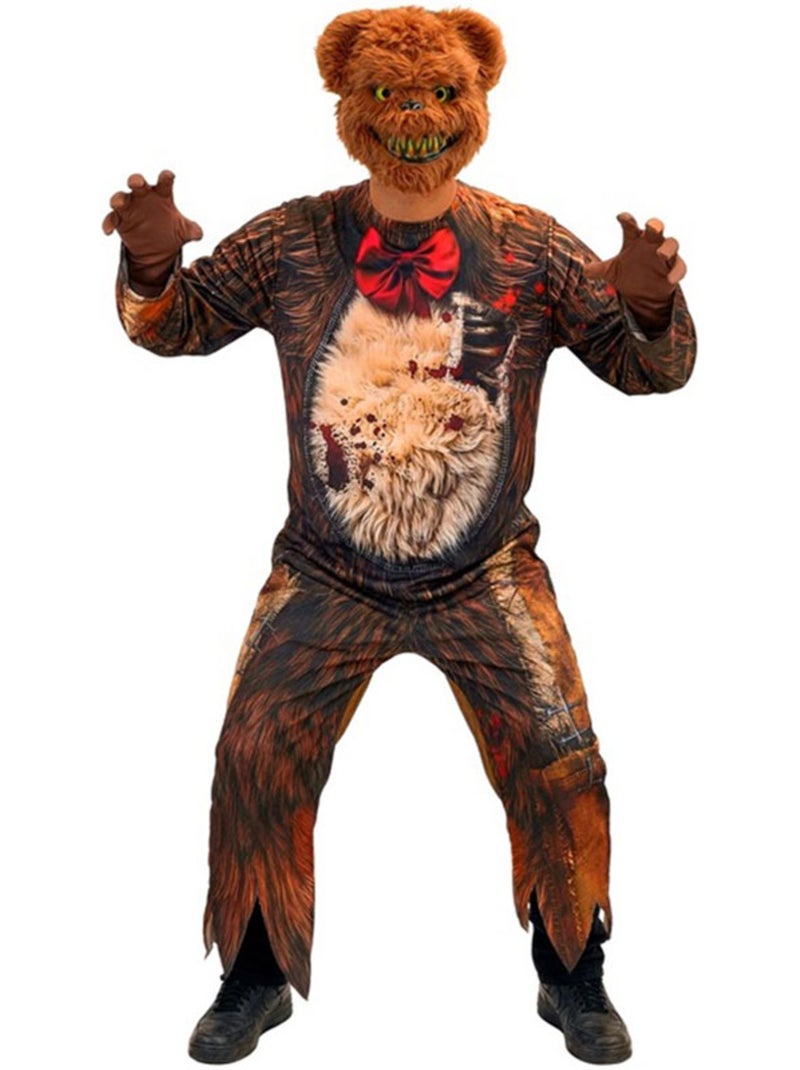 Disfraz de oso zombie con máscara para hombre Multicolor - Kiabi