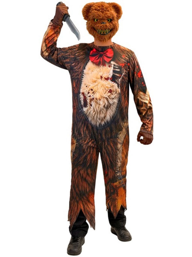 Disfraz de oso zombie con máscara para hombre Multicolor - Kiabi