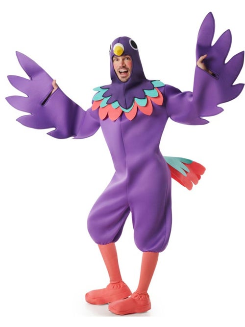 Disfraz de pájaro guacamayo para hombre - Kiabi