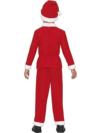 Disfraz de Papá Noel clásico con gorro y cinturón