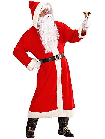 Disfraz de Papá Noel Clásico Súper Lujo