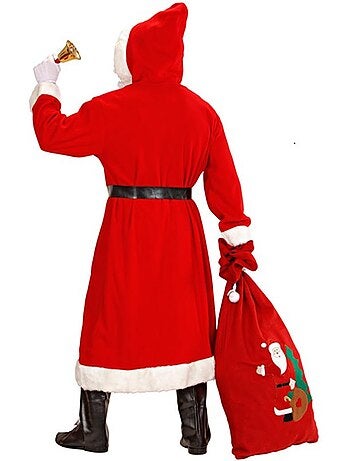 Disfraz de Papá Noel Clásico Súper Lujo