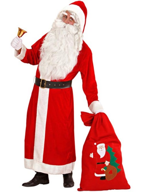 Disfraz de Papá Noel Súper Lujo de Terciopelo - Kiabi