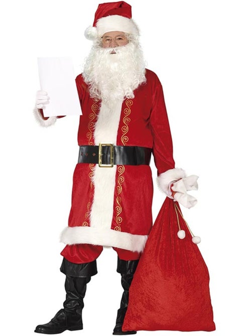 Disfraz de Papá Noel tradicional con gorro - Kiabi