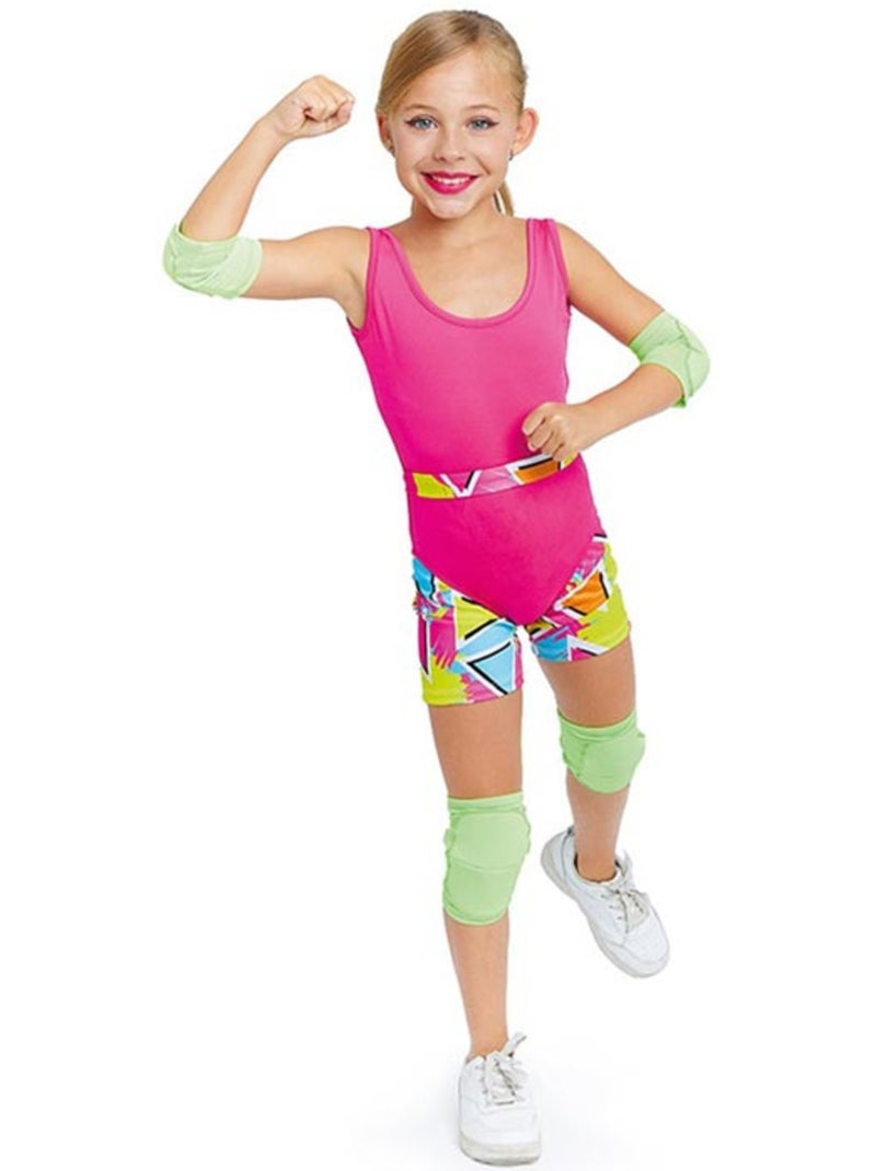 Disfraz de Patinadora Roller años 70 Multicolor - Kiabi