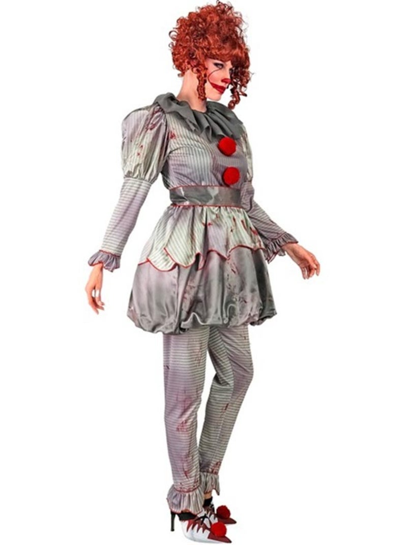 Disfraz de Payasa Aterradora Multicolor - Kiabi