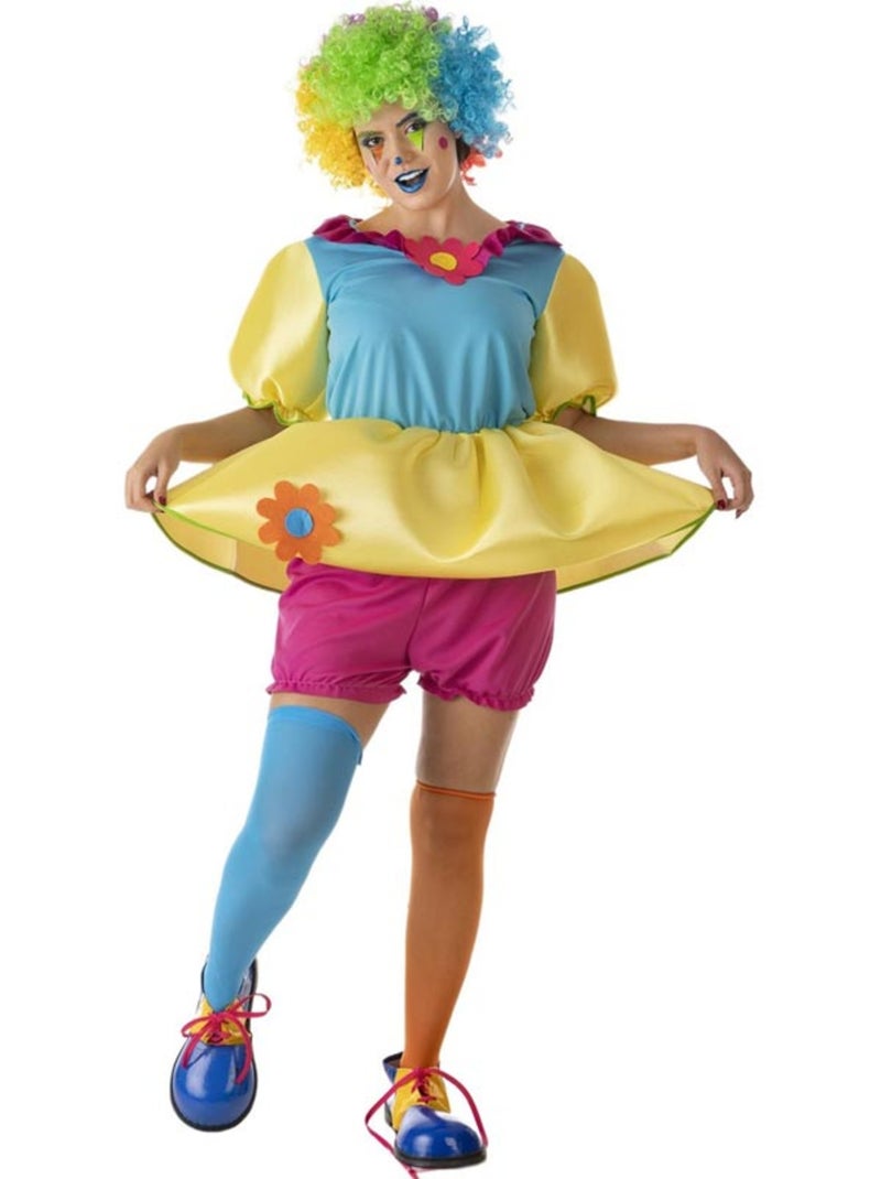 Disfraz de Payasa de Circo Multicolor - Kiabi