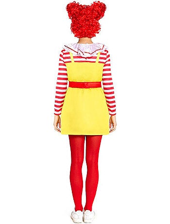 Disfraz de Payasa de Hamburguesa Sádica