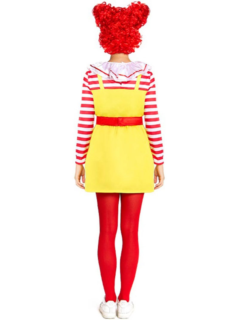 Disfraz de Payasa de Hamburguesa Sádica Multicolor - Kiabi