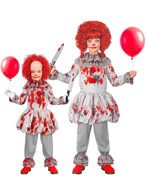 Disfraz de Payaso de Terror Vintage - Kiabi