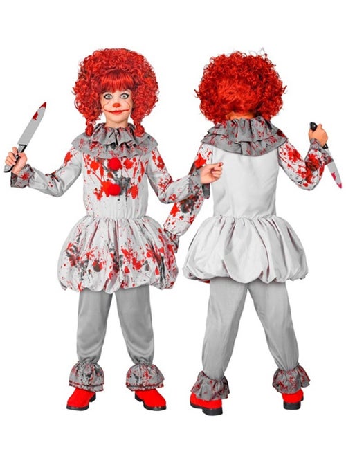 Disfraz de Payaso de Terror Vintage - Kiabi