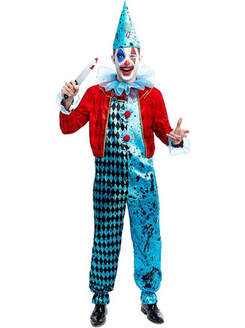 Disfraz de Payaso Maniaco Multicolor - Kiabi