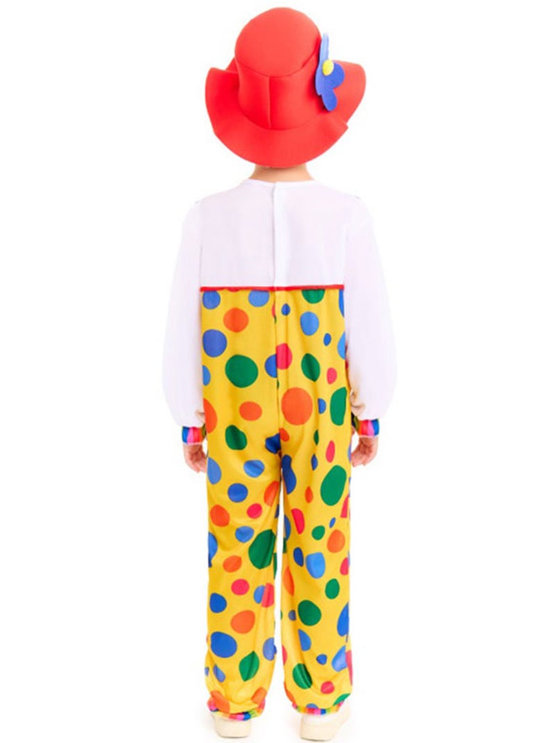 Disfraz de Payaso Peto Topos Multicolor - Kiabi