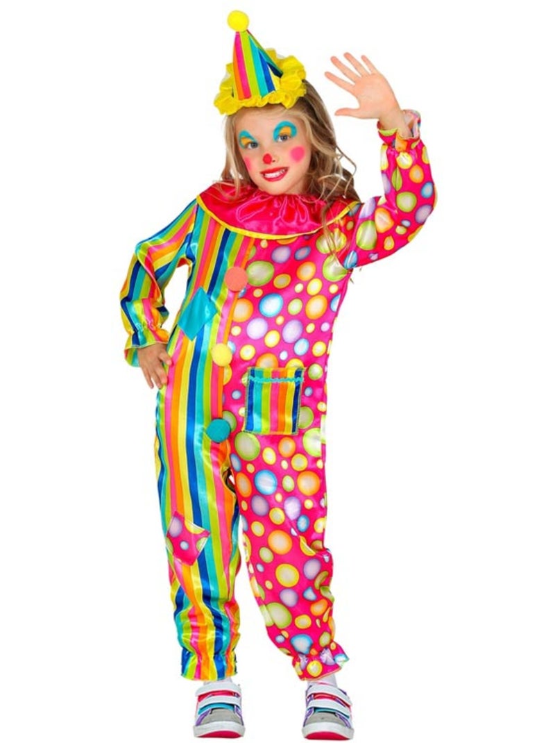 Disfraz de Payaso Topos Multicolor - Kiabi