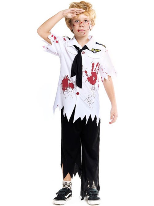 Disfraz de Piloto de Avión Zombie - Kiabi