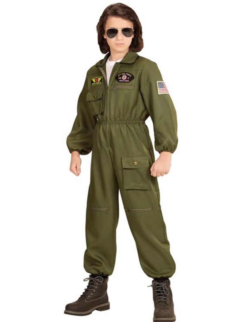 Disfraz de Piloto Jet de Combate Multicolor - Kiabi