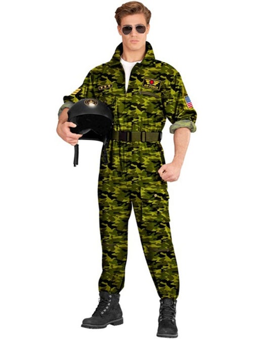Disfraz de Piloto Militar Camuflaje - Kiabi