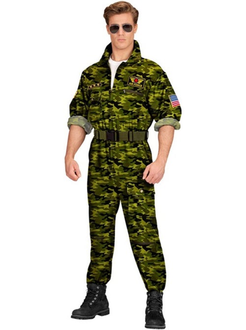 Disfraz de Piloto Militar Camuflaje - Kiabi