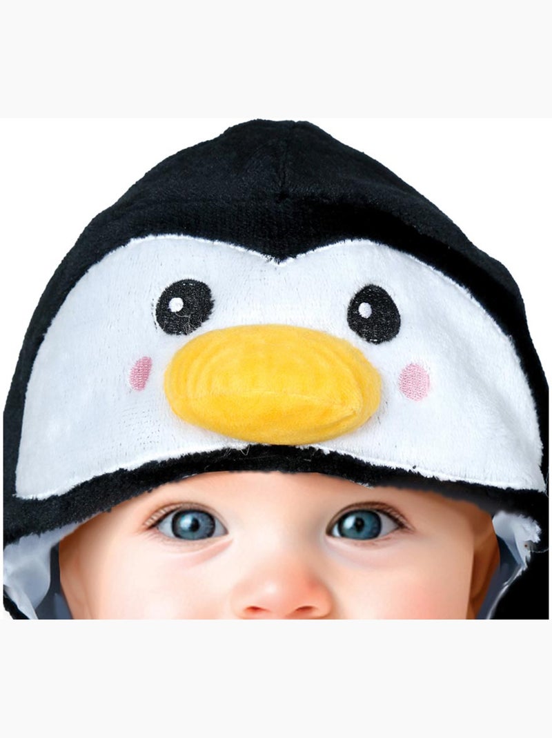 Disfraz de pingüino con capucha para bebé Multicolor - Kiabi