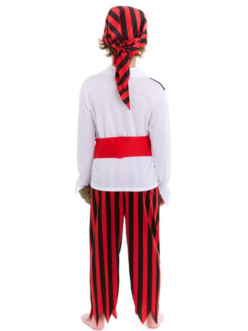Disfraz de Pirata a rayas Multicolor - Kiabi