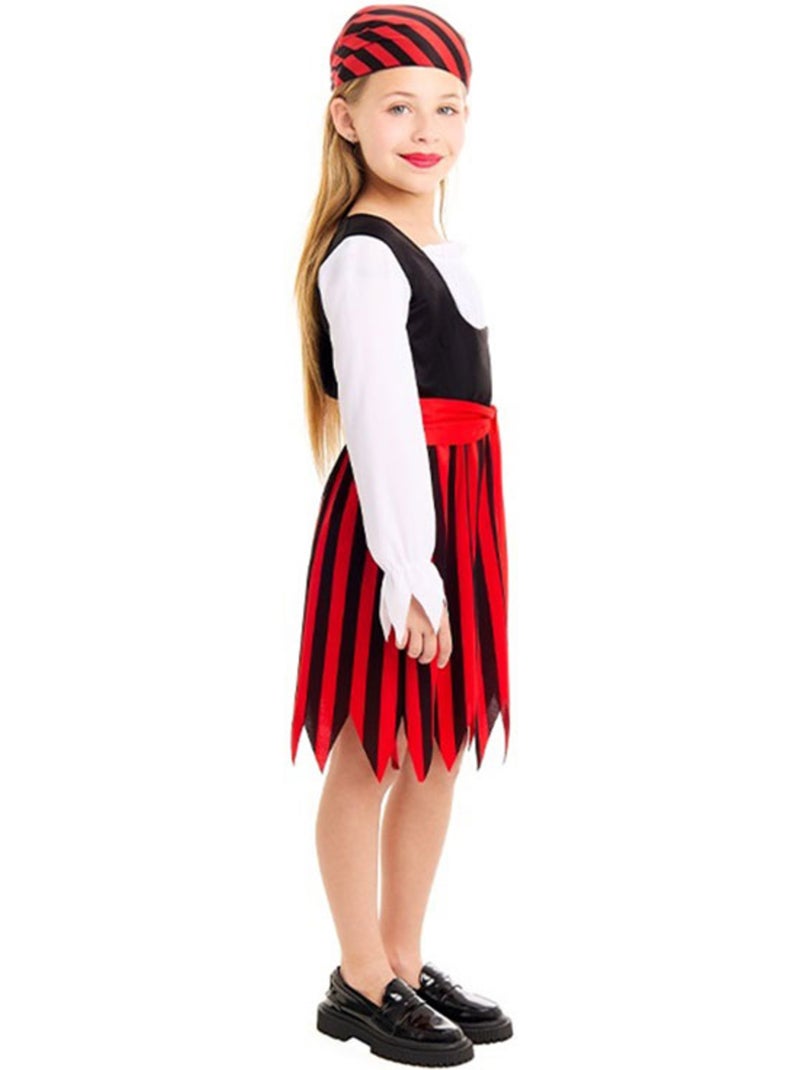 Disfraz de Pirata a rayas Multicolor - Kiabi