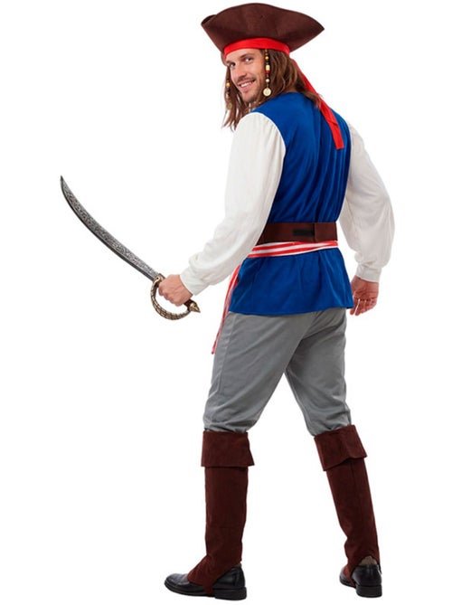Disfraz de pirata bucanero jack para hombre - Kiabi